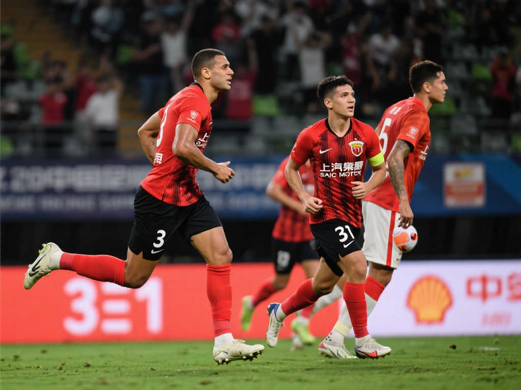 【中超】古斯塔沃双响炮助阵，茹萨建功，海港3-1力克新鹏城